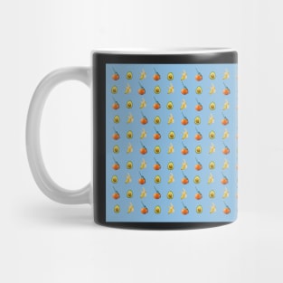 Obsession for fruits blue Mug